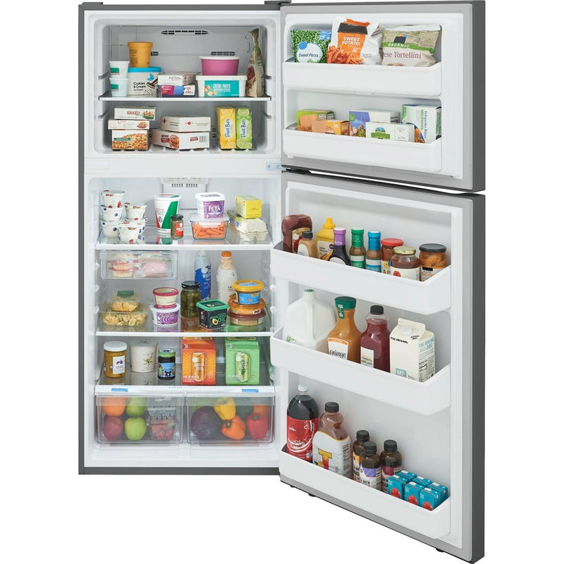 Frigidaire 30-inch, 18 cu. ft. Freestanding Garage Ready Top Freezer Refrigerator FRTE1835AV IMAGE 2