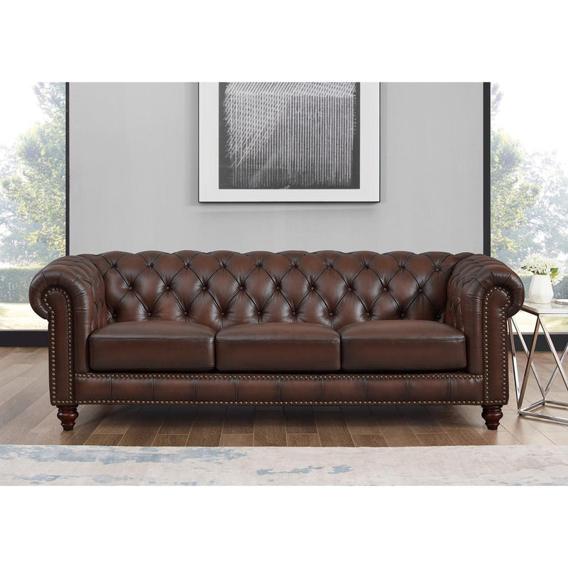 Amax Leather Sofas Stationary 6985-30-1866A IMAGE 3