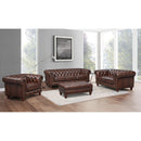 Amax Leather Chairs Stationary 6985-10-1866A IMAGE 2