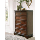 Signature Design by Ashley Trellington B716-46 Five Drawer Chest IMAGE 5