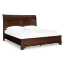 Signature Design by Ashley Trellington B716B2 King Sleigh Storage Bed IMAGE 1