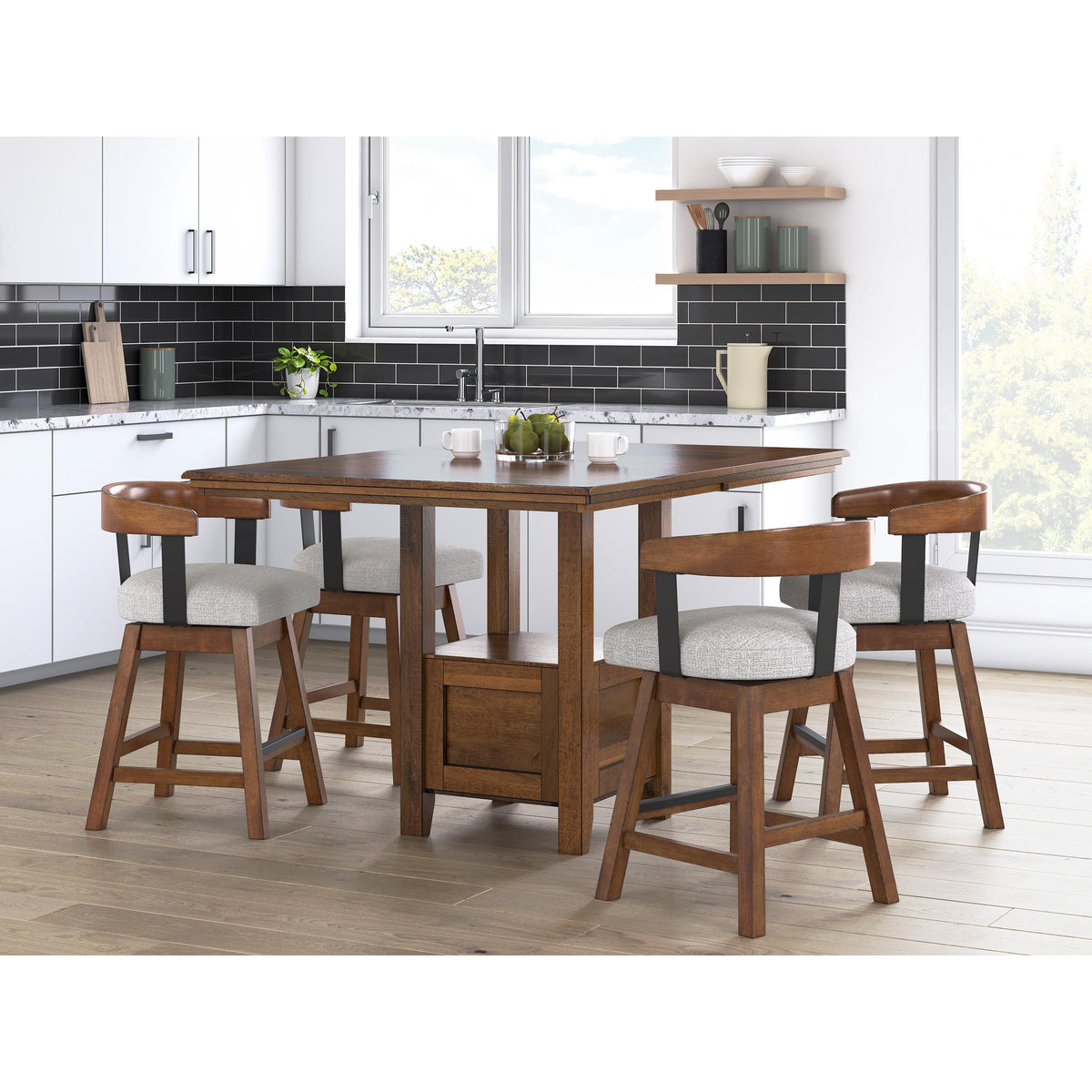 Signature Design by Ashley Ralene D594-224 Upholstered Swivel Barstool Signature Design by Ashley Ralene D594-224 Upholstered Swivel Barstool