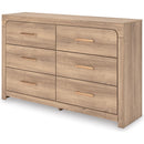  Signature Design by Ashley Kinlanni PCB1360-31 Six Drawer Dresser IMAGE 3