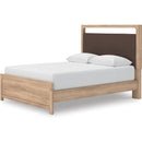  Signature Design by Ashley Kinlanni PCB1360B10 Queen Upholstered Platform Bed IMAGE 4