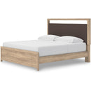  Signature Design by Ashley Kinlanni PCB1360B16 King Upholstered Platform Bed IMAGE 4