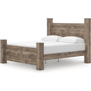  Signature Design by Ashley Rusticott PCB2260B7 King Poster Bed IMAGE 4