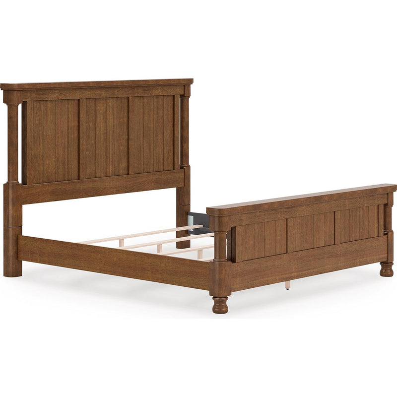  Signature Design by Ashley Rowlenstown PCB824B2 Queen Poster Bed IMAGE 2