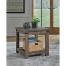 Signature Design by Ashley Hollum T466T2 Coffee Table and 3 End Tables IMAGE 4
