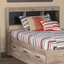  Dynamic Furniture Sahara 448 Bookcase Full Headboard IMAGE 1