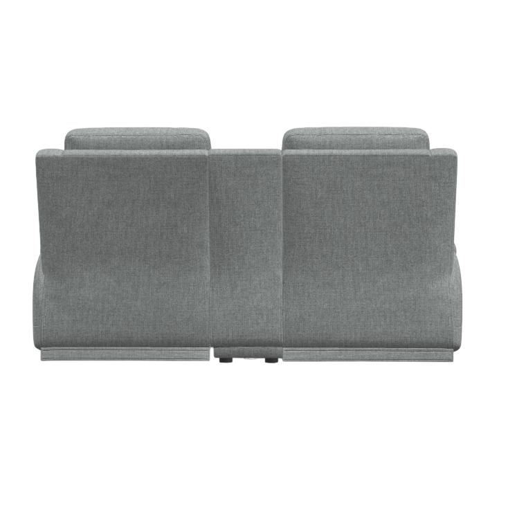 Palliser Asher Power Reclining Fabric Loveseat with Console 41065-68-BASILICA-CLAMBAKE IMAGE 4