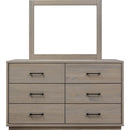  Mako Wood Furniture Vista 6-Drawer Dresser 1500-40-6 IMAGE 4