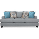  Decor-Rest Furniture Stationary Fabric Sofa 2388 Sofa IMAGE 2