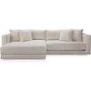  Decor-Rest Furniture Fabric 2 pc Sectional 2449 2 pc Sectional IMAGE 1