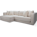  Decor-Rest Furniture Fabric 2 pc Sectional 2449 2 pc Sectional IMAGE 2