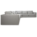  Decor-Rest Furniture Fabric 4 pc Sectional 2453 4 pc Sectional IMAGE 2