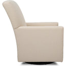  Decor-Rest Furniture Swivel Glider Fabric Accent Chair 2486 Swivel Glider Chair IMAGE 3