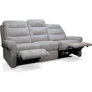  Decor-Rest Furniture Sofas Power Recline M8508P Power Reclining Sofa with Headrest & Lumbar IMAGE 2