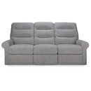  Decor-Rest Furniture Sofas Power Recline M8508P Power Reclining Sofa with Headrest & Lumbar IMAGE 3