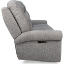  Decor-Rest Furniture Sofas Power Recline M8508P Power Reclining Sofa with Headrest & Lumbar IMAGE 4