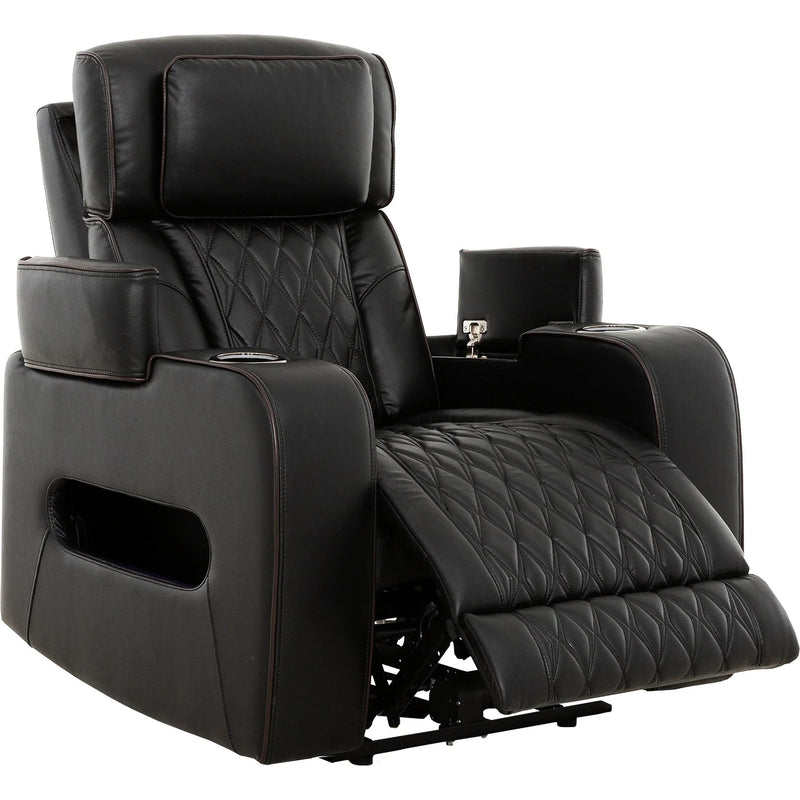  Primo International Heritage Power Glider Leather Match Recliner 74156 IMAGE 2