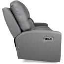  Decor-Rest Furniture Sofas Power Recline M8505P Power Reclining Sofa with Headrest & Lumbar IMAGE 4