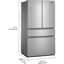  Whirlpool 36-inch French 4-Door Refrigerator WRMF3336SZ IMAGE 10