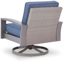  Signature Design by Ashley Half Moon Beach PCP418-821 Swivel Lounge with  Cushion IMAGE 3