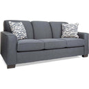  Decor-Rest Furniture Embark Stationary Fabric Sofa 2705 Sofa  Bionic Navy IMAGE 1