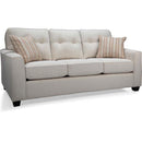  Decor-Rest Furniture Embark Stationary Fabric Sofa 2967 Sofa   Kayla Ivory IMAGE 1