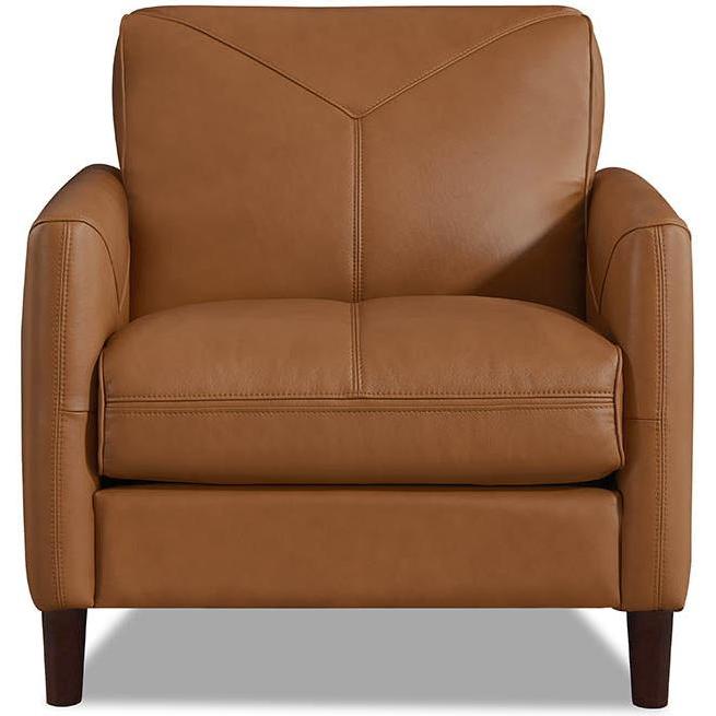  Hydeline Chairs Stationary Yorkdale Chair - Cognac IMAGE 1