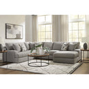  Benchcraft Lindon Fabric 3 pc Sectional 8470417/8470430/8470455 IMAGE 3