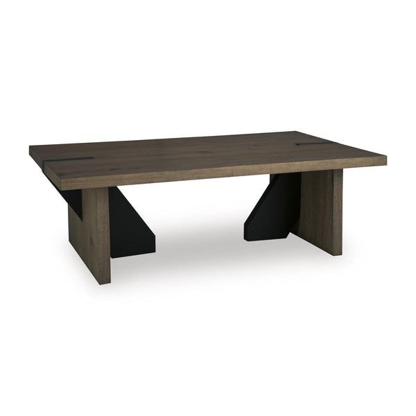 48210 Magnussen Home Furniture Bali Rectangular Cocktail Table (scratc