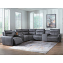  Benchcraft ModZ Power Reclining 7 pc Sectional U1400146/U1400146/U1400158/U1400160/U1400160/U1400162/U1400177 IMAGE 2