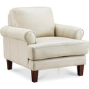  Hydeline Dawn Stationary Leather Match Chair Dawn Chair - Vanilla IMAGE 2