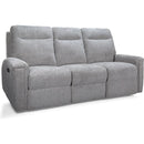  Decor-Rest Furniture Power Reclining Fabric Sofa 8520-F Power Reclining Sofa with Headrest & Lumbar IMAGE 1