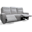  Decor-Rest Furniture Power Reclining Fabric Sofa 8520-F Power Reclining Sofa with Headrest & Lumbar IMAGE 2