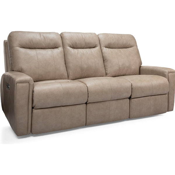 Aurora Furniture Jordan Power Reclining Leather Match Sofa 88335PS 209