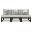  Signature Design by Ashley Beachloft P490P6 3 pc Outdoor Sectional IMAGE 1