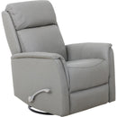  IFDC Glider Rocker Leather Match Recliner IF-6381-M IMAGE 2