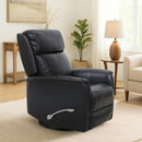  IFDC Glider Rocker Leather Match Recliner IF-6382-M IMAGE 10