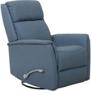  IFDC Glider Rocker Leather Match Recliner IF-6383-M IMAGE 2