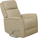  IFDC Glider Rocker Leather Match Recliner IF-6384-M IMAGE 2