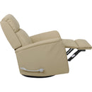  IFDC Glider Rocker Leather Match Recliner IF-6384-M IMAGE 4