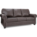  Decor-Rest Furniture Stationary Leather Sofa 3003 Sofa IMAGE 1