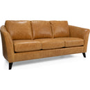  Decor-Rest Furniture Stationary Leather Sofa 2642S-L Sofa IMAGE 1