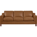  Aurora Furniture Bella Stationary Leather Sofa 89932S 2523 IMAGE 1