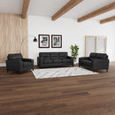  Aurora Furniture Elm Stationary Leather Sofa 86762S 2512 IMAGE 2