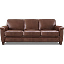  Aurora Furniture Sherwood Stationary Leather Sofa 86753S 1568 IMAGE 1