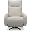  Decor-Rest Furniture Power Swivel Fabric Recliner 2605-F Power Reclining Swivel Chair IMAGE 5
