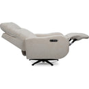  Decor-Rest Furniture Power Swivel Fabric Recliner 2605-F Power Reclining Swivel Chair IMAGE 9
